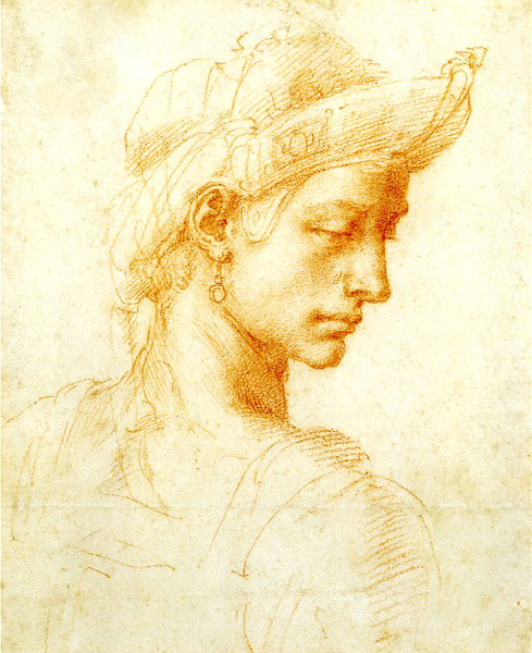 head of a young man by michelangelo a list of 10 master