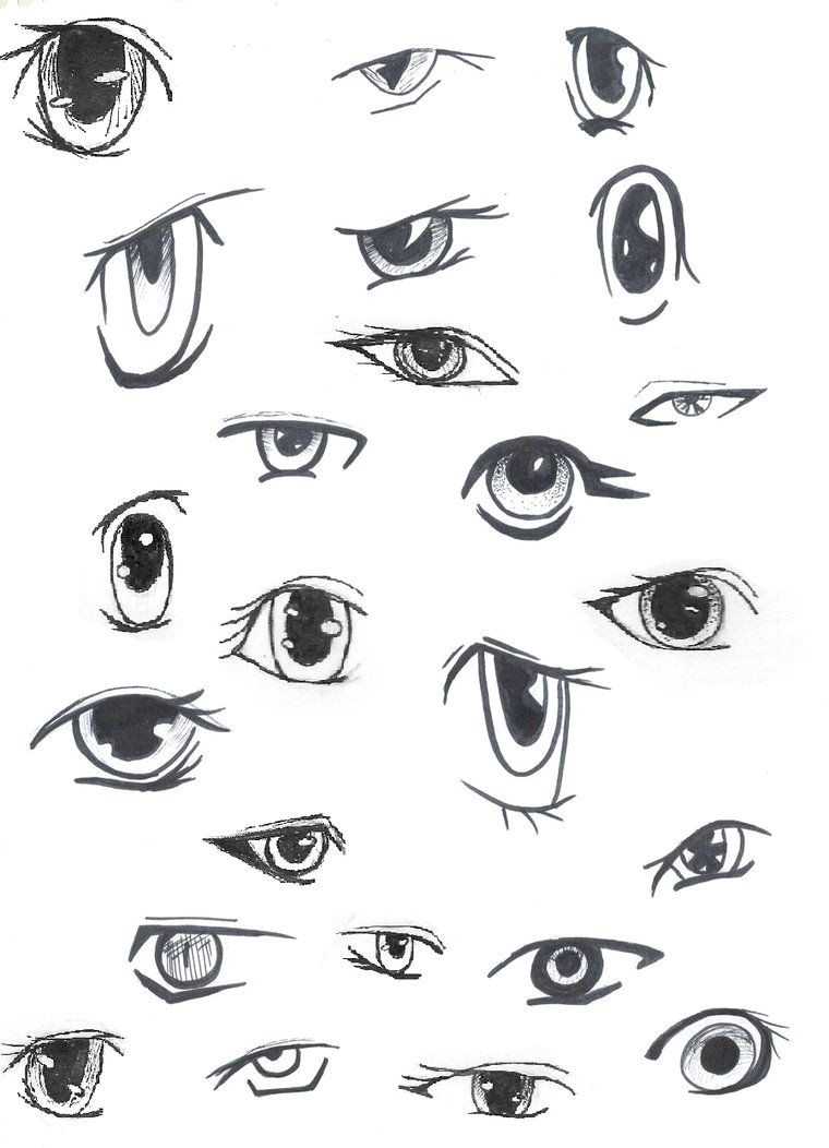 anime eyes by animegirlffx on deviantart