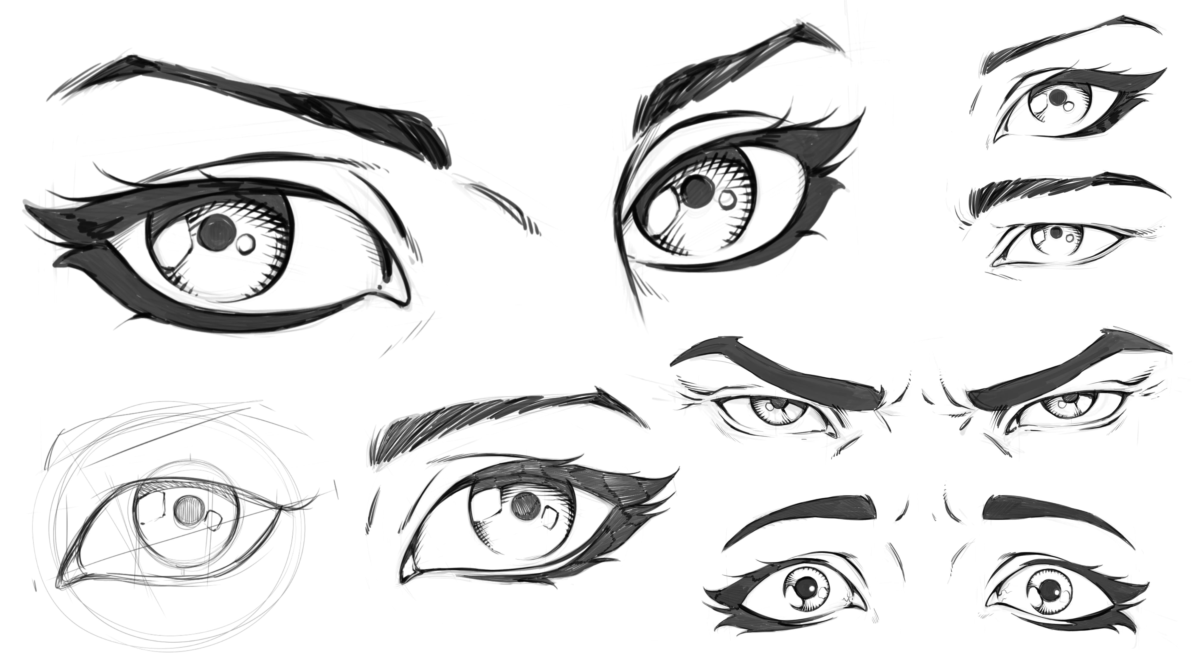 in this class you will learn how to draw comic style eyes just like i do i will walk you through the process that i use to construct these eyes quickly and