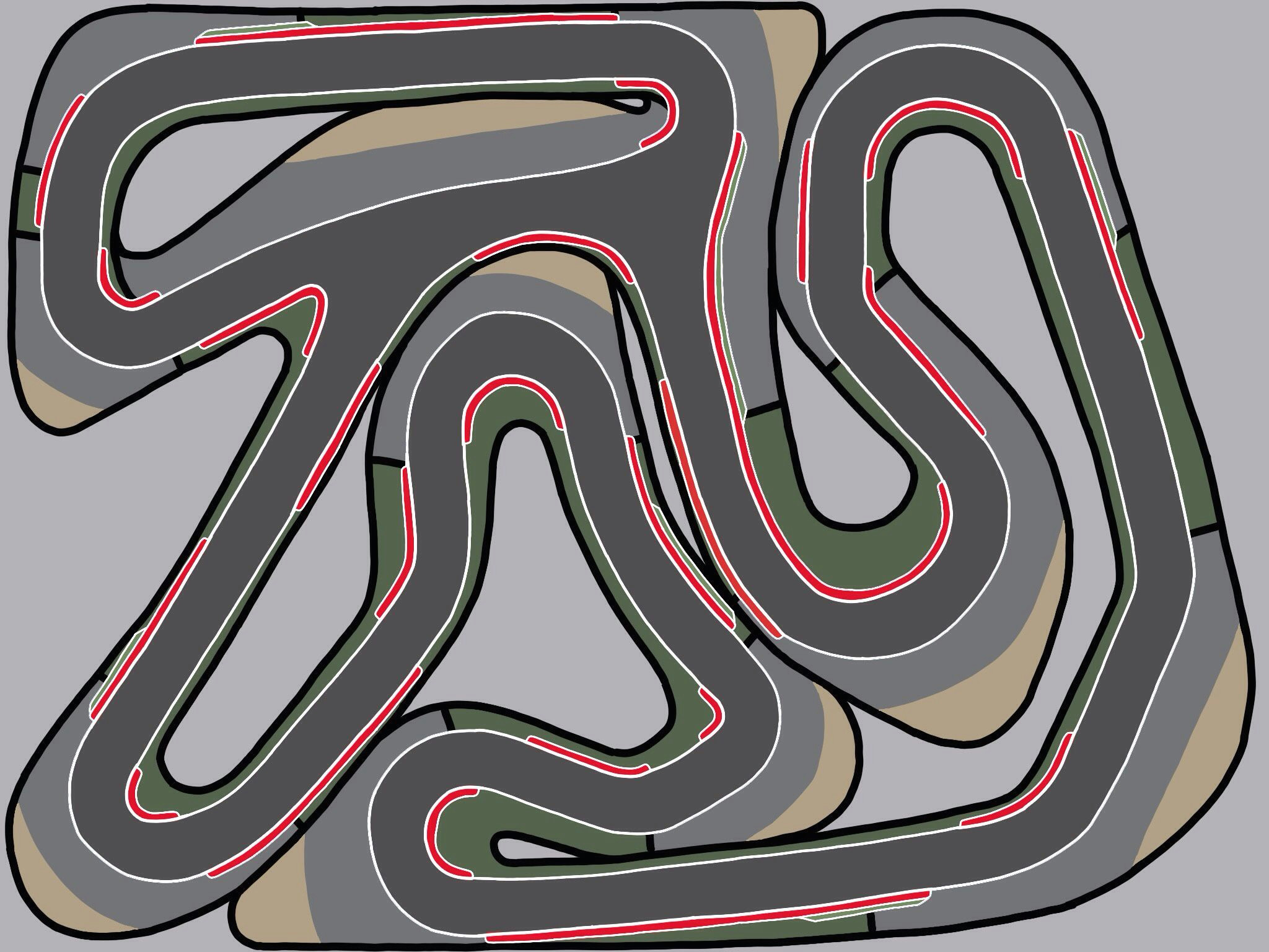 i signed up mainly to contribute to this subreddit as i ve been making race track designs all my life getting more detailed as time has passed of course