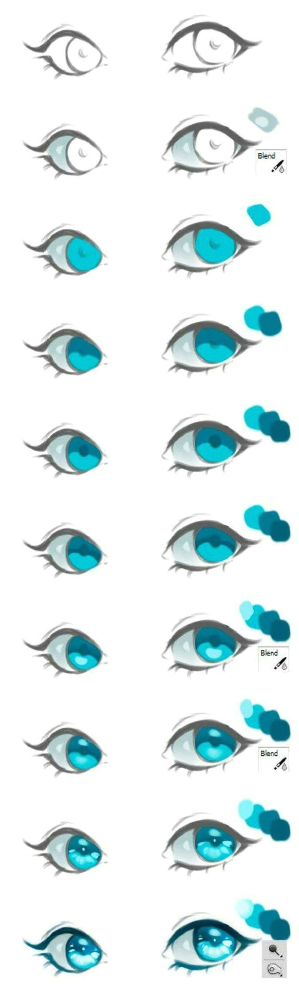 easy eye tutorial