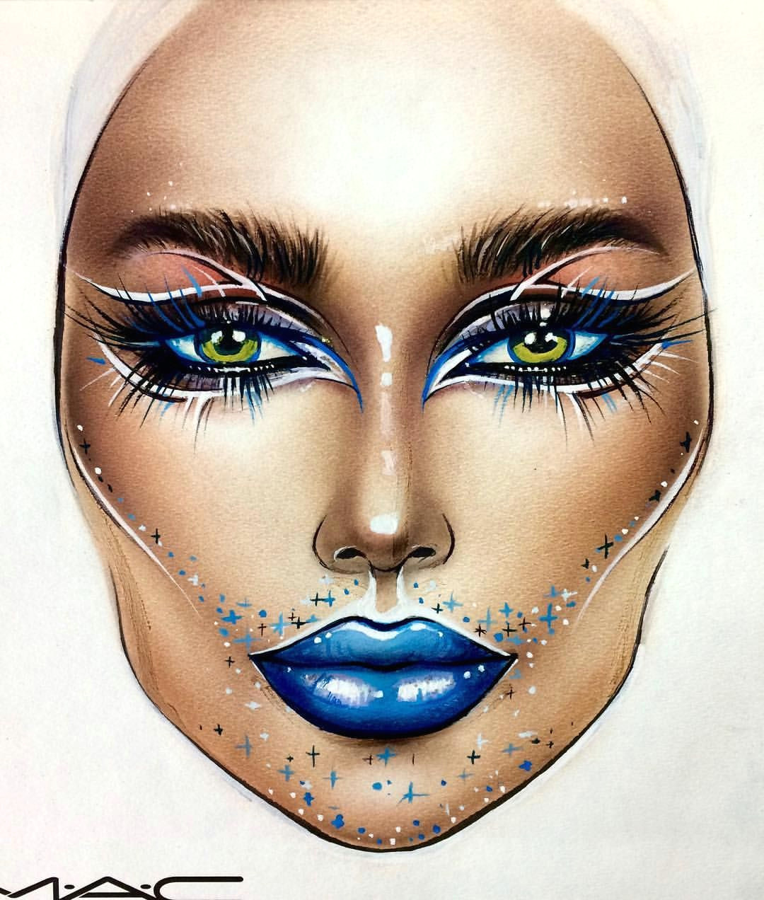pin by cheyanne braun on face chart inspirations in 2019 makeup face charts makeup makeup inspo