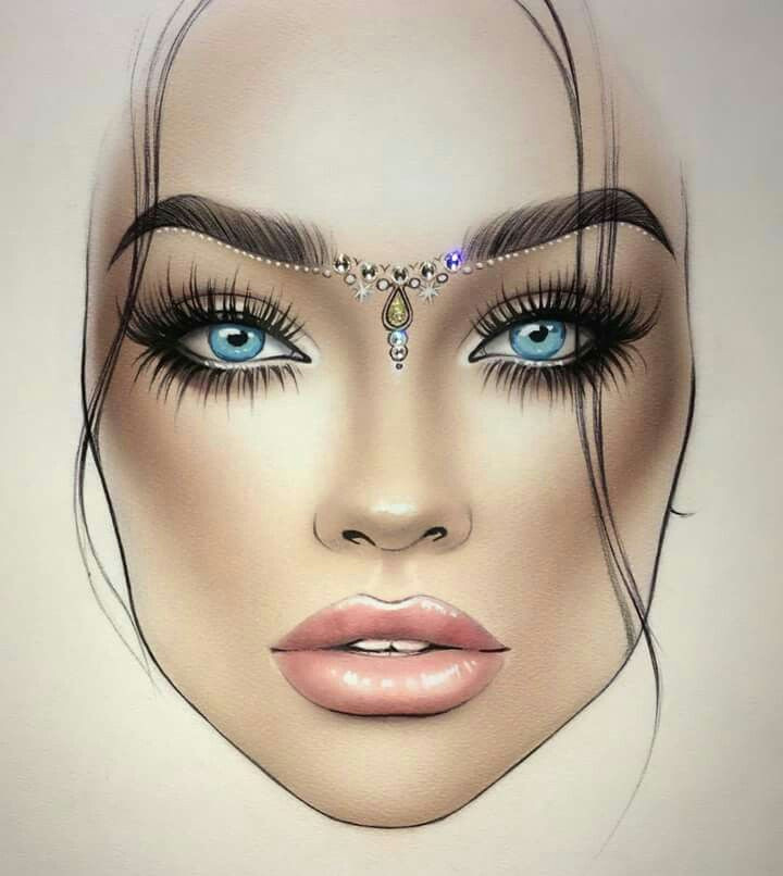 makeup face charts face makeup makeup drawing mac face charts creative makeup