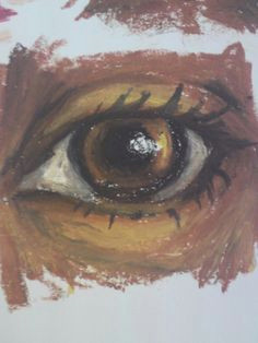 oil pastel artworks oil pastel eye by lb93 on deviantart oil pastel drawings