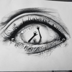 eye art and drawing image
