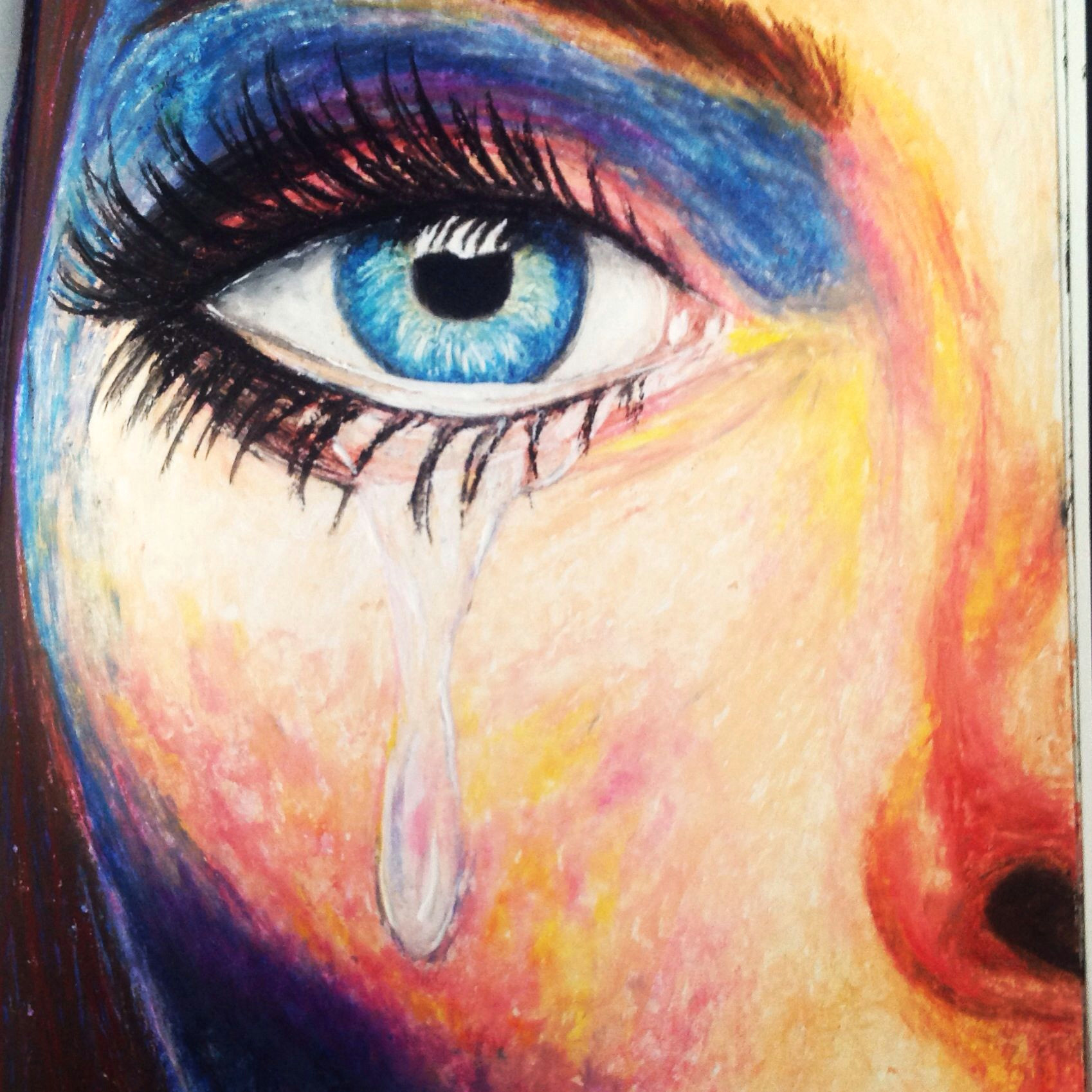 by sierra autumn oil pastels oil pastels art drawings drawings