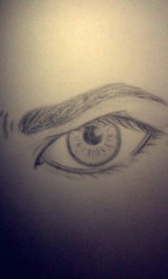 my drawing of an angry eye renee moreno realistic eye drawing drawing