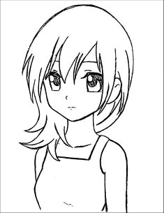 easy drawings for beginner artists awesome manga coloring pages