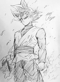 found by songokukakarot dessin manga