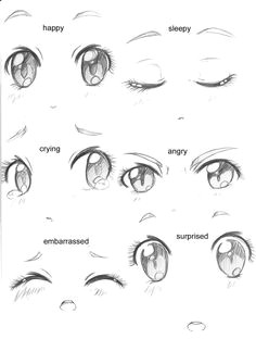 manga eyes expressions by capochi deviantart com on deviantart