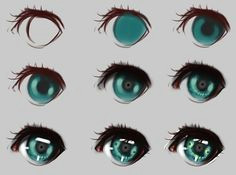 eyes step by step manga eyesdraw