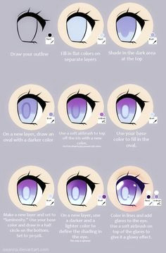 anime eye tutorial
