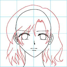 Drawing Anime Face 3 4 61 Best How to Draw Anime Faces Images Drawings How to Draw Anime