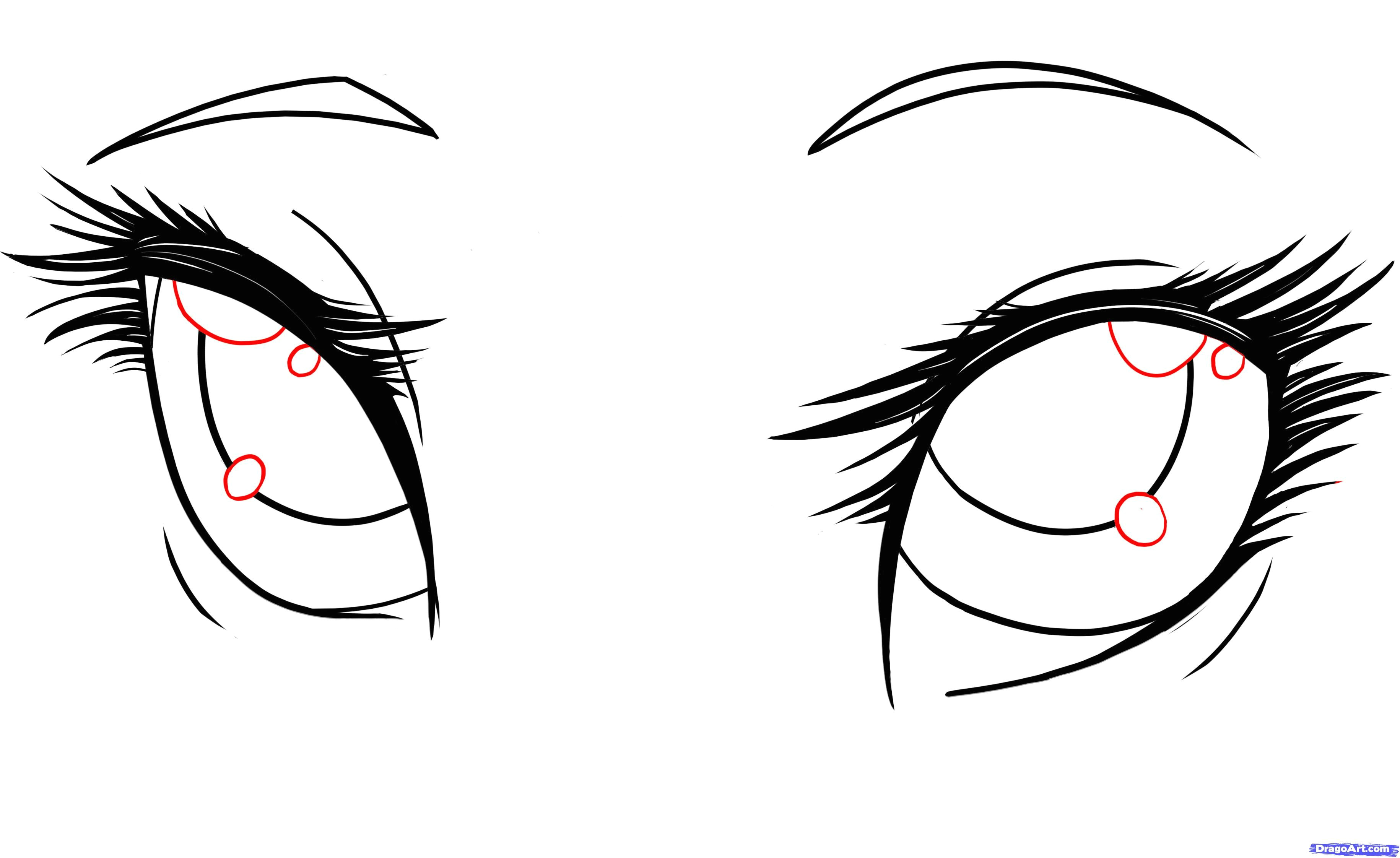 Drawing Anime Face 3 4 How to Draw Anime Girl Eyes Step by Step Hd Images 3 Hd Wallpapers