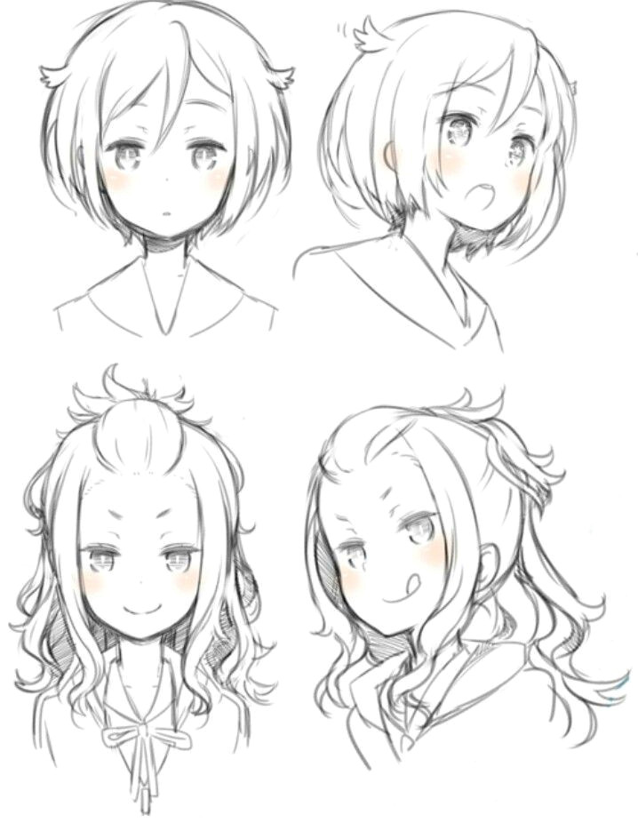 hair styles anime hair styles drawing hair style sketches anime hair drawing