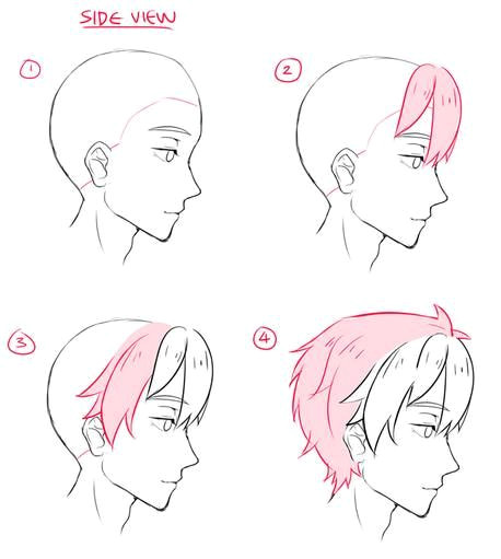 anime hair male anime male base anime boy base male manga manga