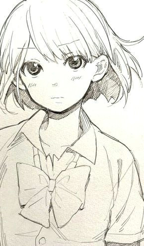 cute anime pencile sketch google search