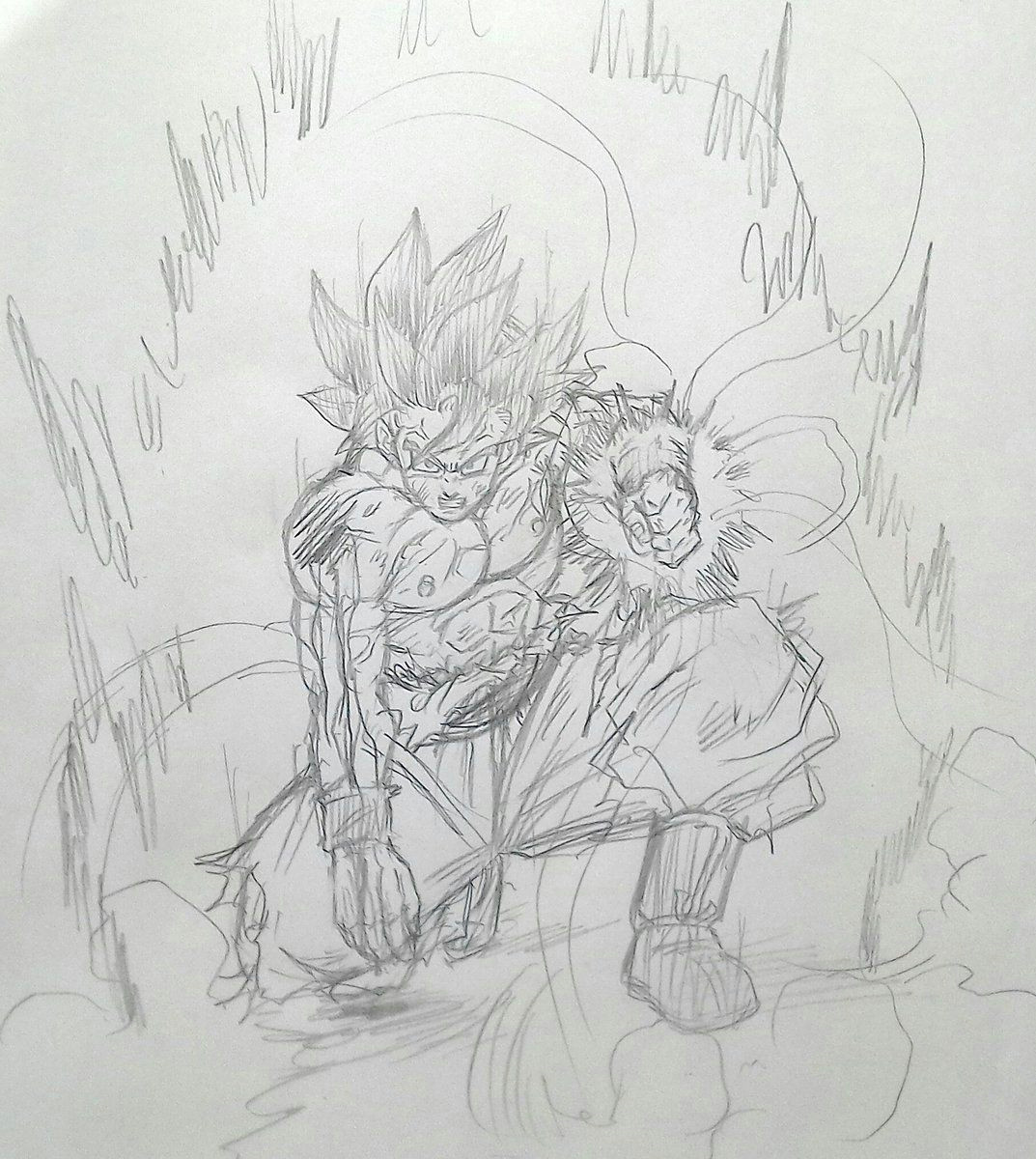 Drawing Anime Goku Goku Limit Breaker Dragon Ball Super Goku Dragon Ball Dragon