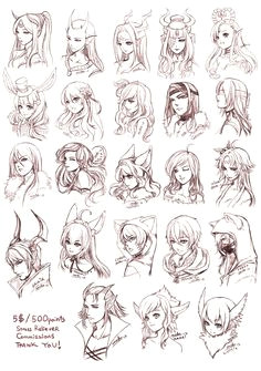 anime drawing of elves and hiar styles by omocha san on deviantart anime hair