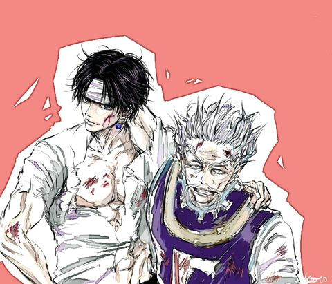 chrollo lucilfer and zeno zoldyck hunter x hunter