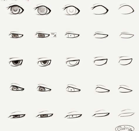 how to draw anime male eyes step by step learn to draw and paint