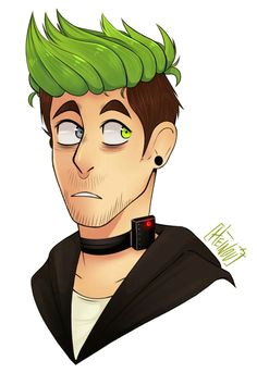 heinouseclist just one antisepticeye version of jacksepticeye that i made for cj s cartoonjunkie