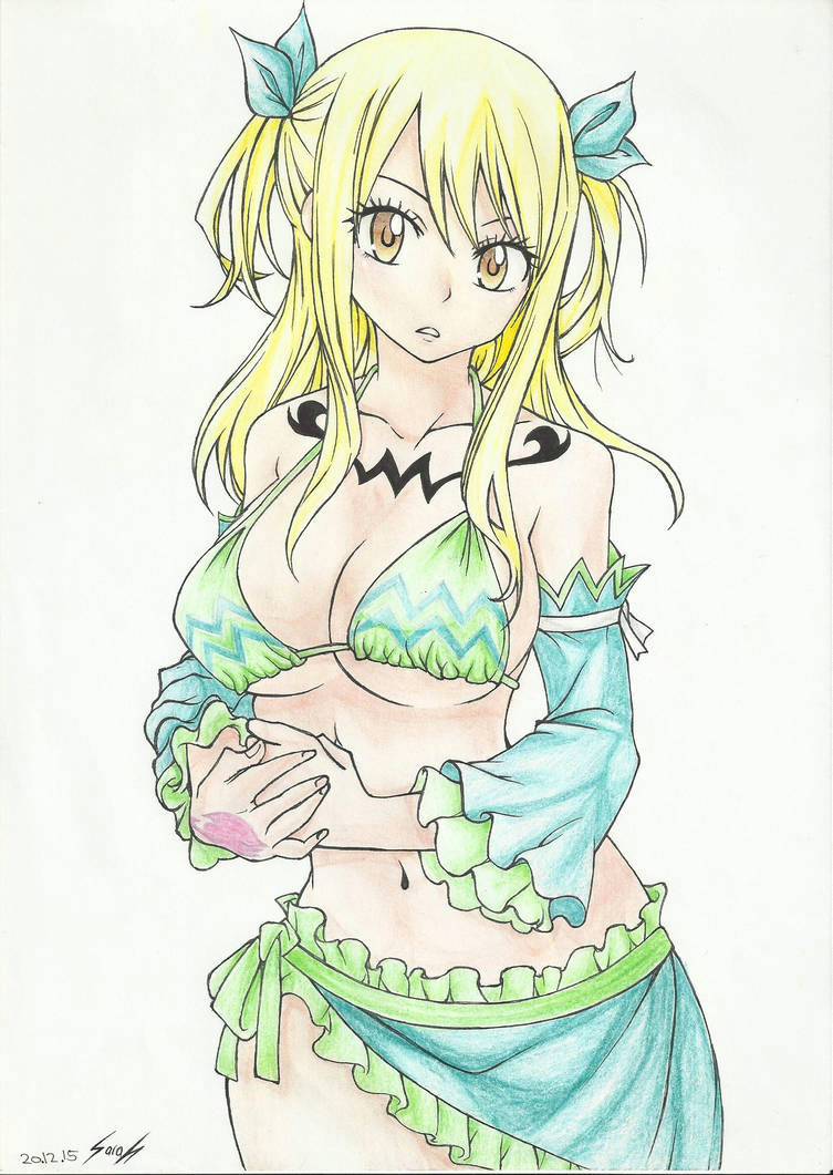 lucy heartfilia aquarius stardress by sarahcula