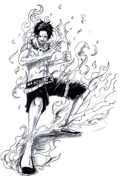 firefist ace one piece ace one piece luffy one piece manga