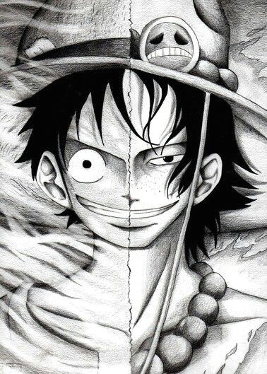 monkey d luffy x portgas d ace