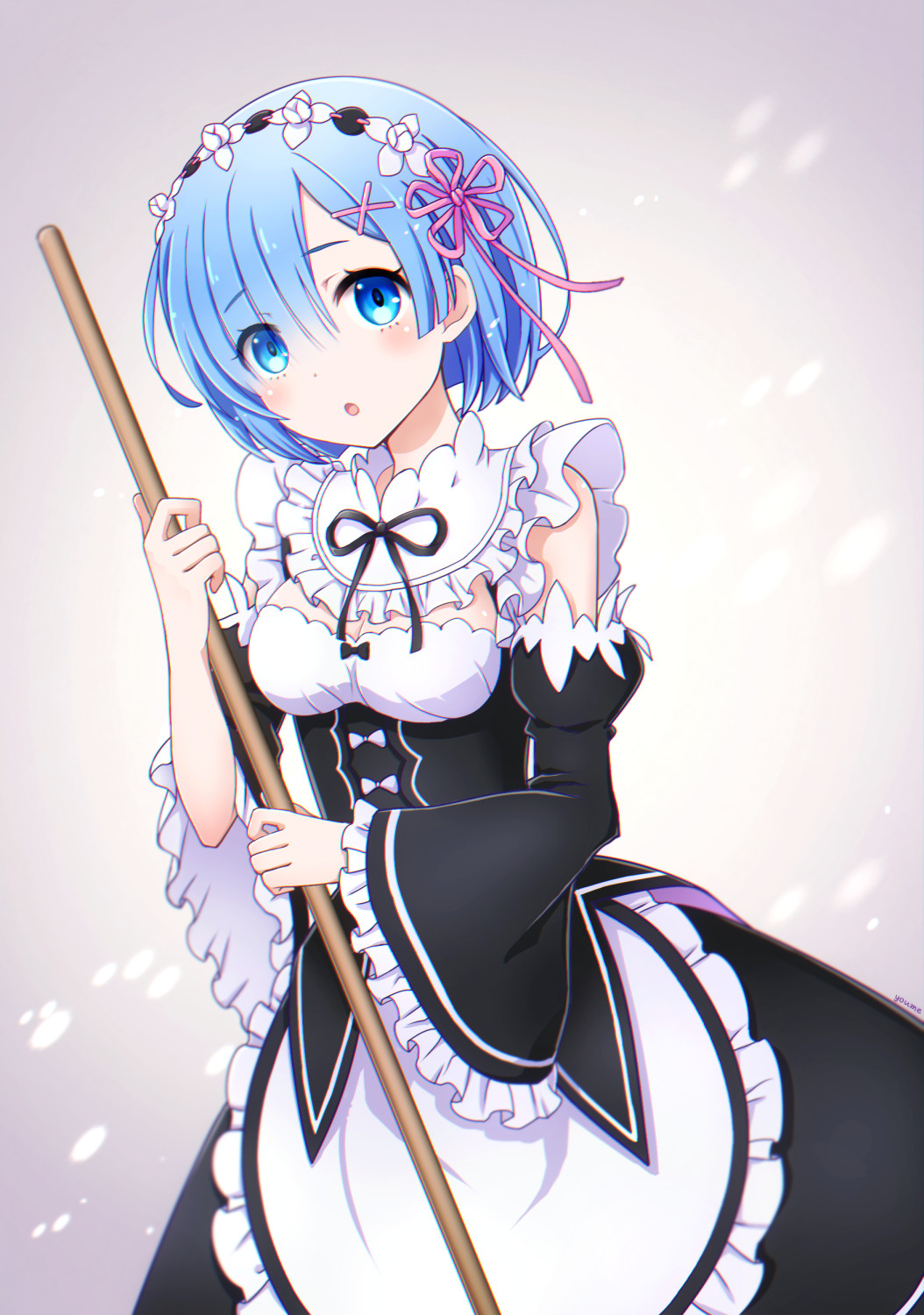 a a e a rem kawaii girl kawaii anime vocaloid animation