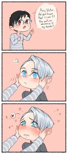 aww plz don t cry again vitya yuri on ice yuri