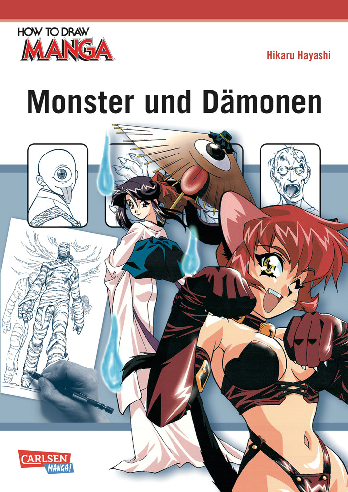 how to draw manga monster und damonen