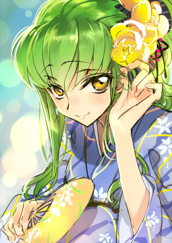 kawaii yellow flowers code geass code geass manga anime anime