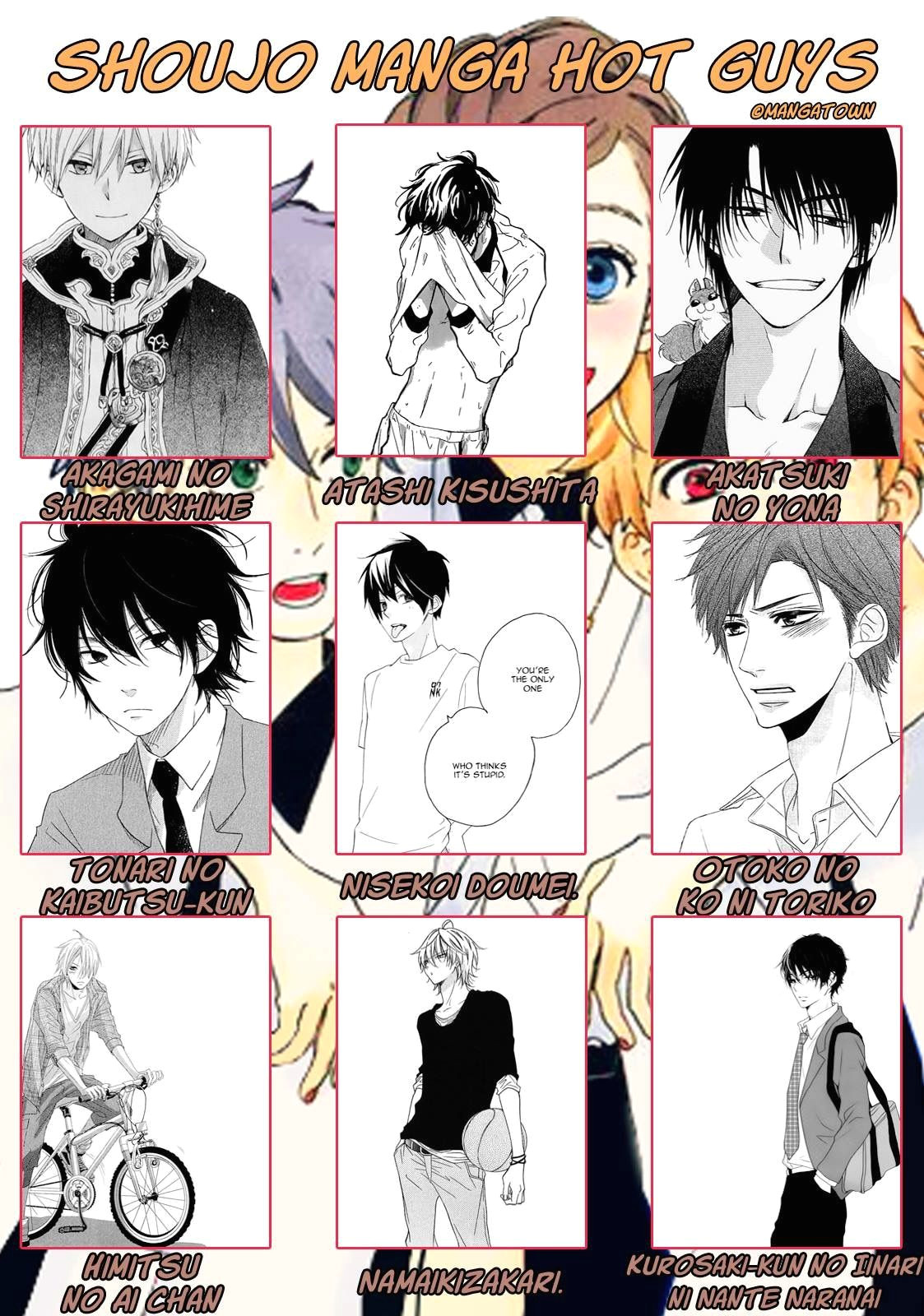 manga to read shoujo manga hot guys