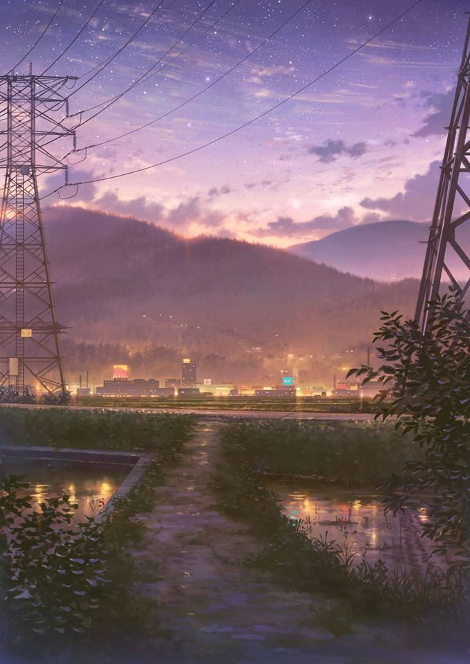 landscape art fantasy landscape fantasy art cyberpunk anime backgrounds wallpapers episode