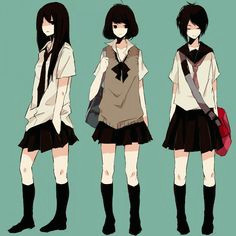 related image anime school girl anime girls female anime pretty art girls