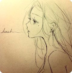 art beautiful girl drawing cute girl drawing anime drawings sketches anime sketch