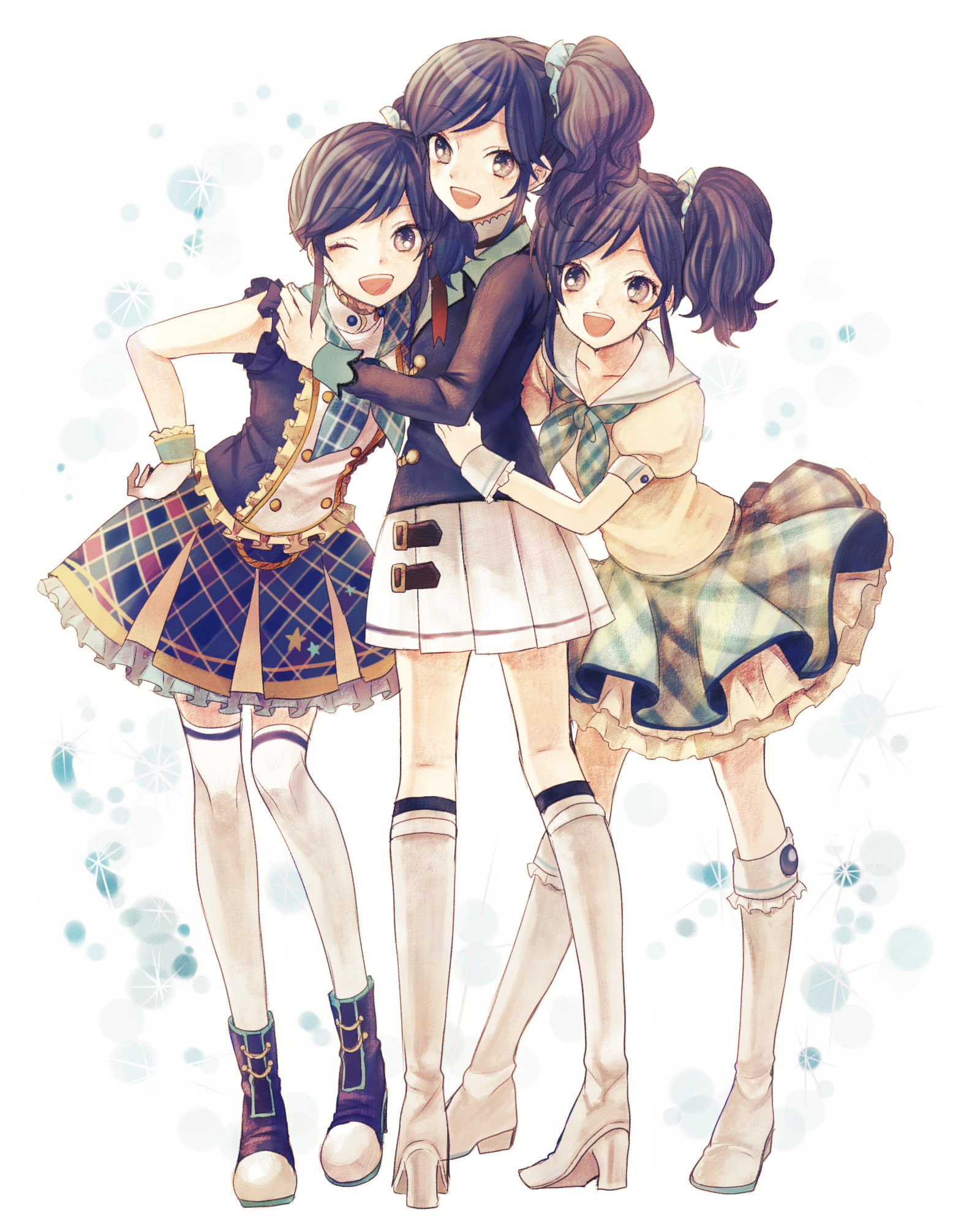 the three secret sisters anime best friends friend anime friends girls anime group