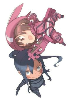 mirai nikki sword art online kirito madoka magica chibi characters anime