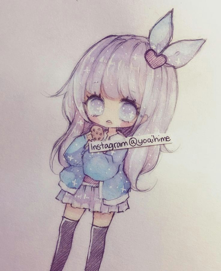 yoaihime in bu instagram fotoa rafa na gor 22 8b bea enme kawaii drawings chibi