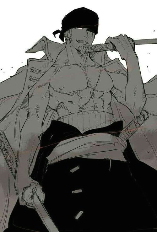 anime badass and one piece image