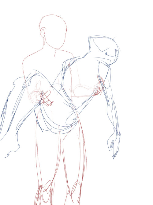 anonymous said easiest way to draw princess carry draw the carry er with their arms at 90 degree angles palms up then draw the person being carried