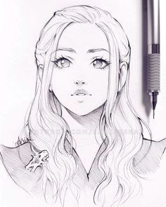 khaleesi daenerys targaryen anime eyes manga anime anime