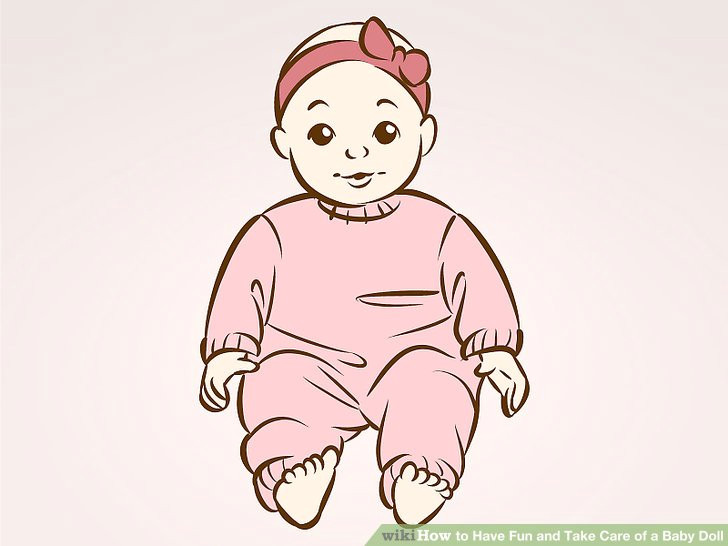 image titled have fun and take care of a baby doll step 1