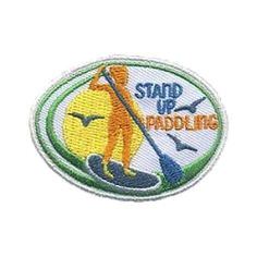girl scout stand up paddling patch girl scouts juniors cadettes seniors and ambassadors