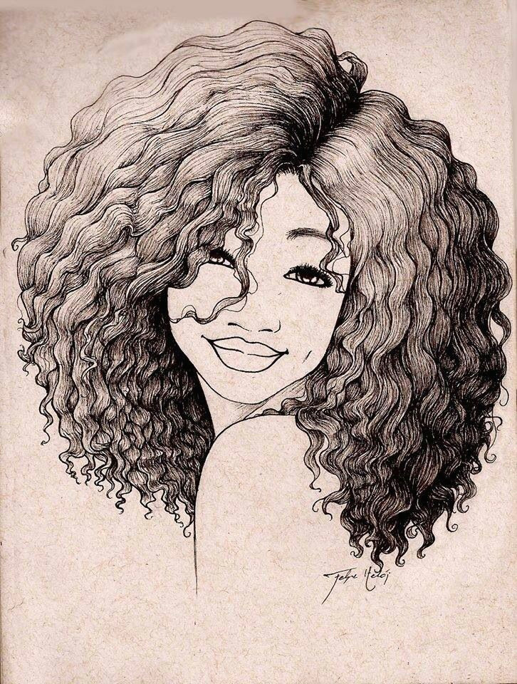 pin by alesia leach on black and white sketches art drawings natural hair art