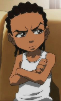 the boondocks a riley riley boondocks the boondocks cartoon boondocks drawings graffiti