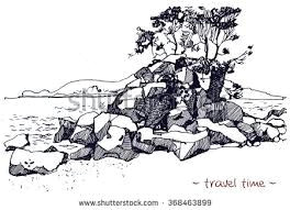 image result for how to draw realistic trees plants bushes and rocks