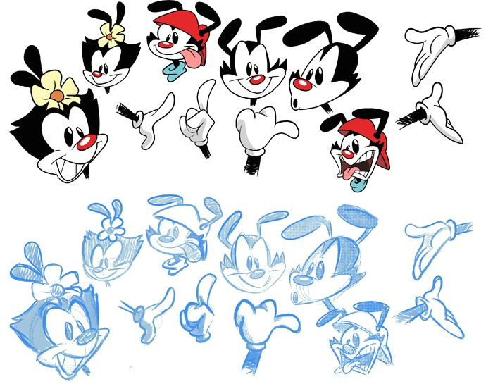 animaniacs study by joemcgro deviantart com on deviantart 90s cartoons drawing skills