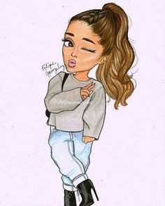 instagram post by felipe gonzalez sep 22 2016 at 5 01pm utc ariana grande fansariana grande drawingscelebrity drawingsdrawings of celebrities cartoon